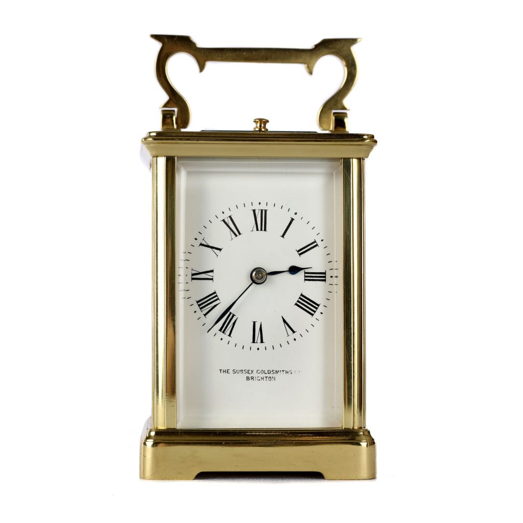 A BEAUTIFUL FRENCH REPEATING CARRIAGE CLOCK The Antique Clock Company