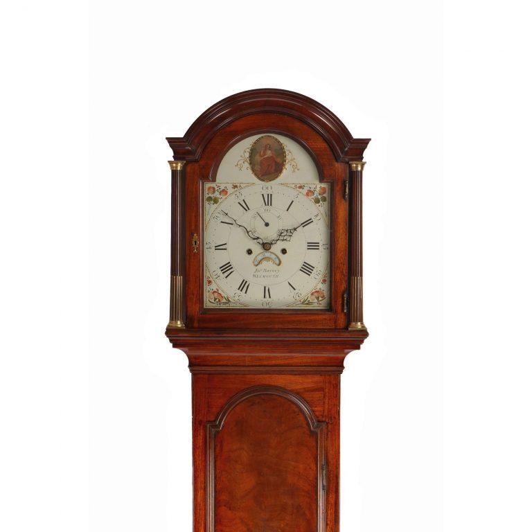 8day Brass Dial Longcase Clock by John Carter London