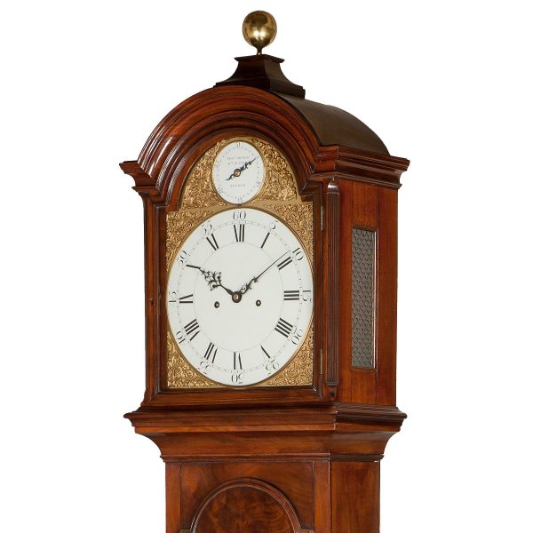 mudge-dutton-mahogany-longcase-clock-hood-1
