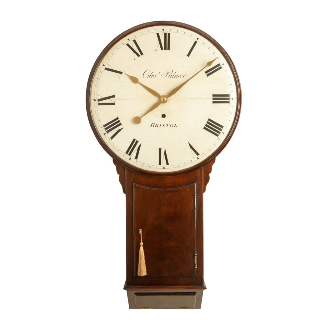 SUPERB SMALL TAVERN CLOCK CHARLES PALMER OF BRISTOL The Antique Clock Company