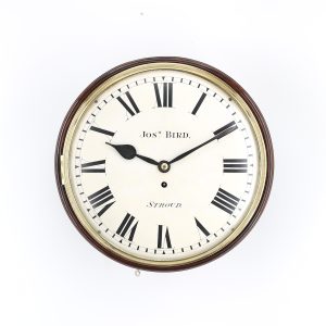 12” CONVEX DIAL CLOCK BY JOSEPH BIRD OF STROUD