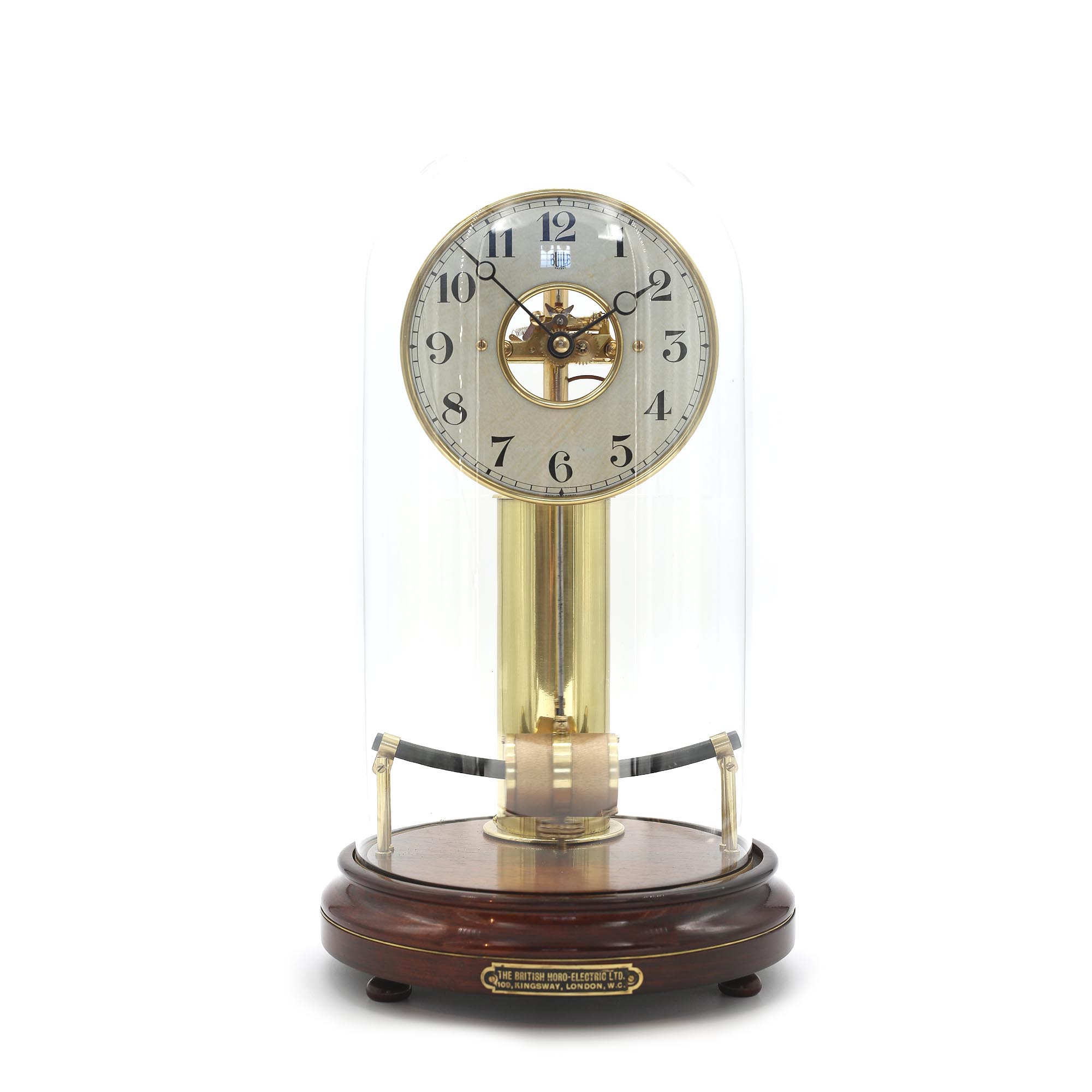 ELECTRIC SKELETON CLOCK BY Maurice & Marcel Moulin Favre-Bulle